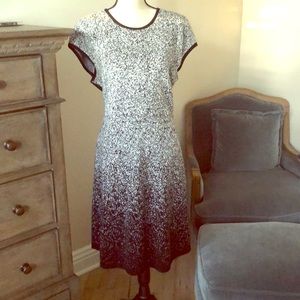 Ombré sweater dress